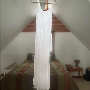 Boutique white dress made in Italy